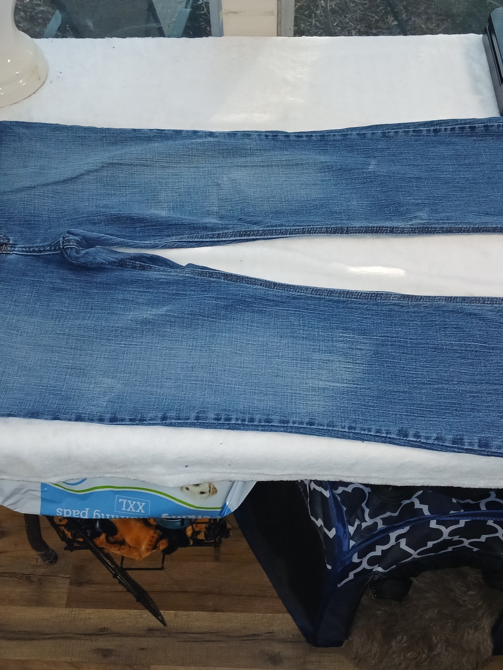 Carhartt Women's Blue Boot Cut Jeans